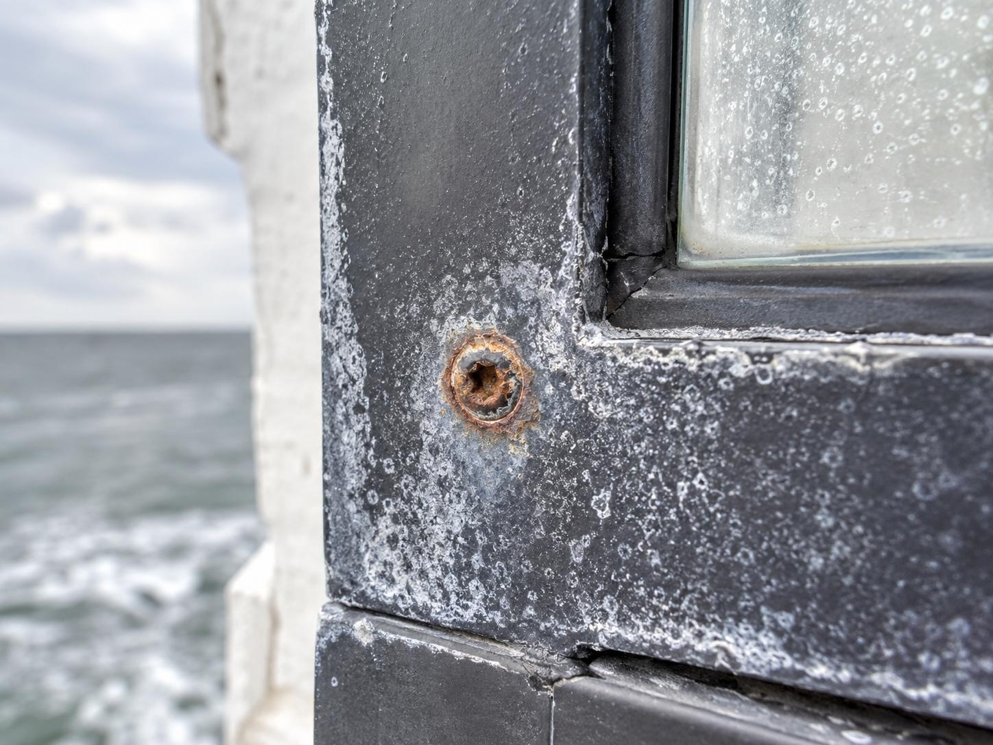 Window and Glass Repair Dunedin working on a home in St Clair